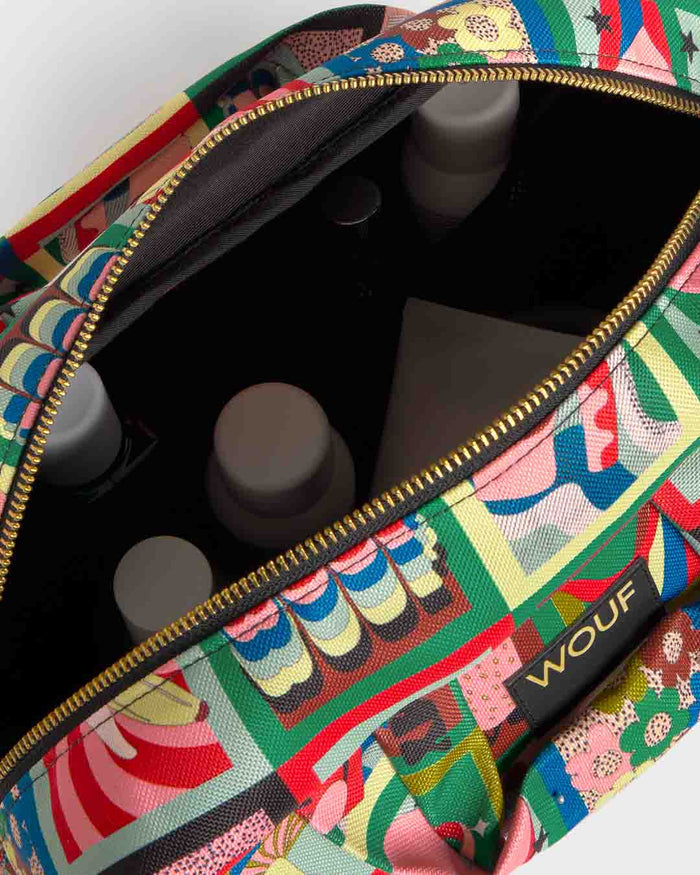 Discobabe Large Toiletry Bag | WOUF | Cosmetic + Toiletry Bags