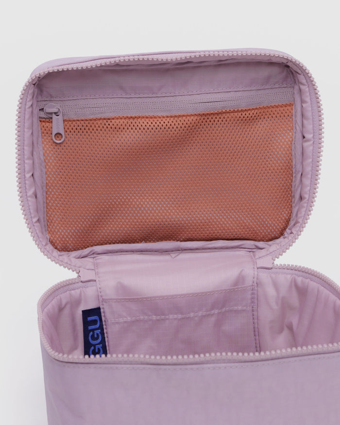 Dusty Pink Large Cosmetic Case | BAGGU | Large Cosmetic Case