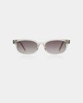 Ecru Transparent Charlie Sunglasses