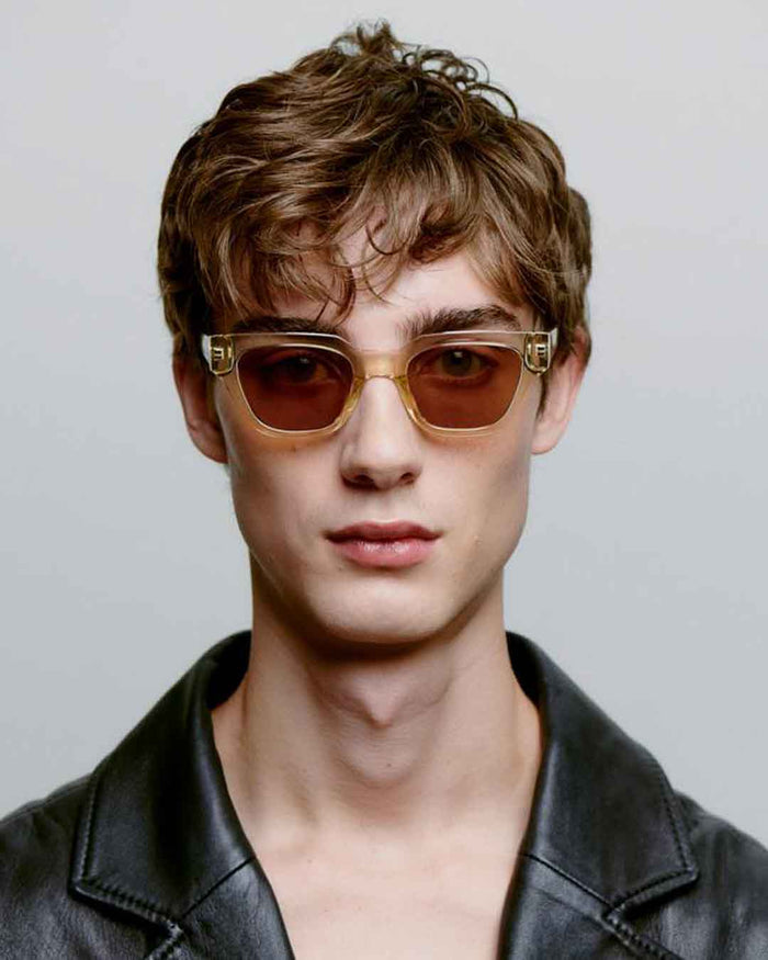 Ecru Transparent Kaws Sunglasses
