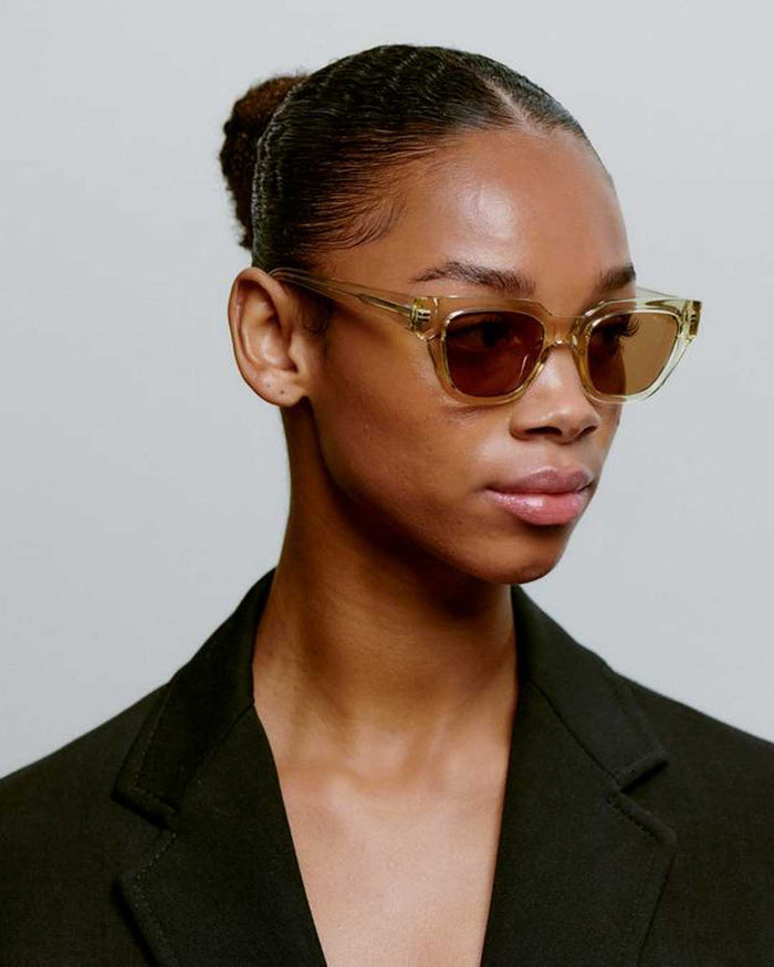 Ecru Transparent Kaws Sunglasses