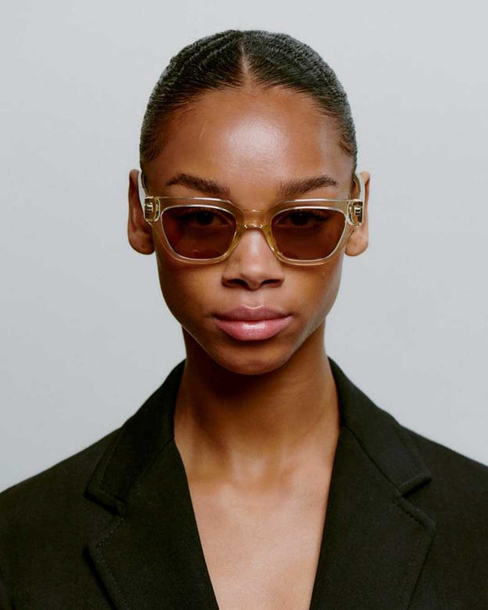 Ecru Transparent Kaws Sunglasses