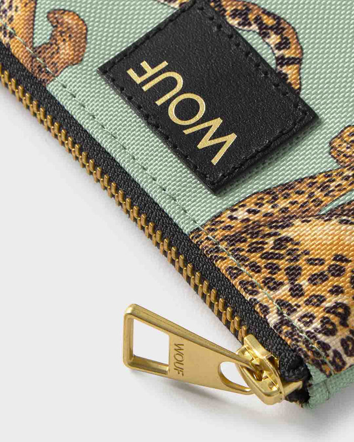 Emerald Leopard Wallet | WOUF | Wallet