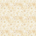 Enchanted - 30763E - Creme -Flower Tonal - Qt Fabrics