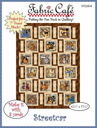 Fabric Cafe - FC92404 - Streetcar -  Individual Pattern