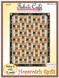 Fabric Cafe - Hopscotch Quilt -  3 Yard Quilt - Donna Robertson - 44 1/2 X 59 1/2