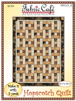 Fabric Cafe - Hopscotch Quilt -  3 Yard Quilt - Donna Robertson - 44 1/2 X 59 1/2