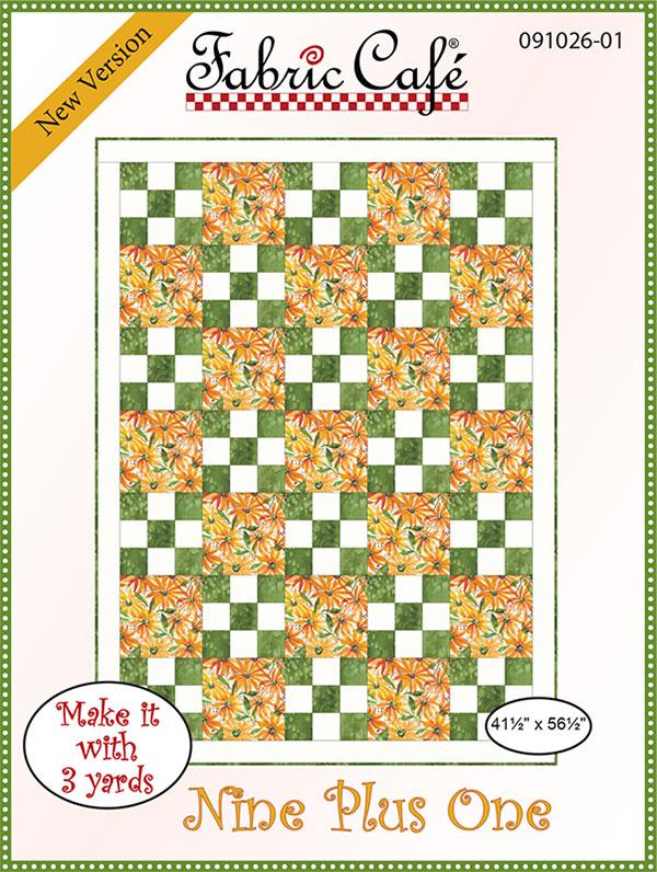 Fabric Cafe - Nine Plus One - 41.5 X 56.5 Inches - 091026_C
