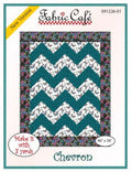 Fabric Cafe -Chevron- 3 Yard Quilt Pattern- Fc091226-01