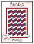 Fabric Cafe- Courage- 3 Yard Quilt Pattern