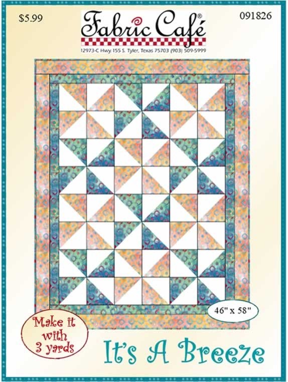 Fabric Cafe -It'S A Breeze Pattern -  Fc091826-01 - 850029306252