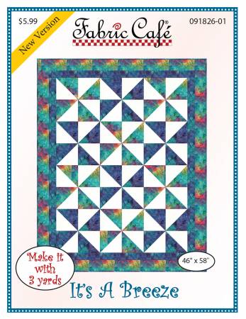 Fabric Cafe -It'S A Breeze Pattern -  Fc091826-01 - 850029306252