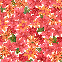 Faith Can Move Mountains -31515-E- Lillies - QT Fabrics