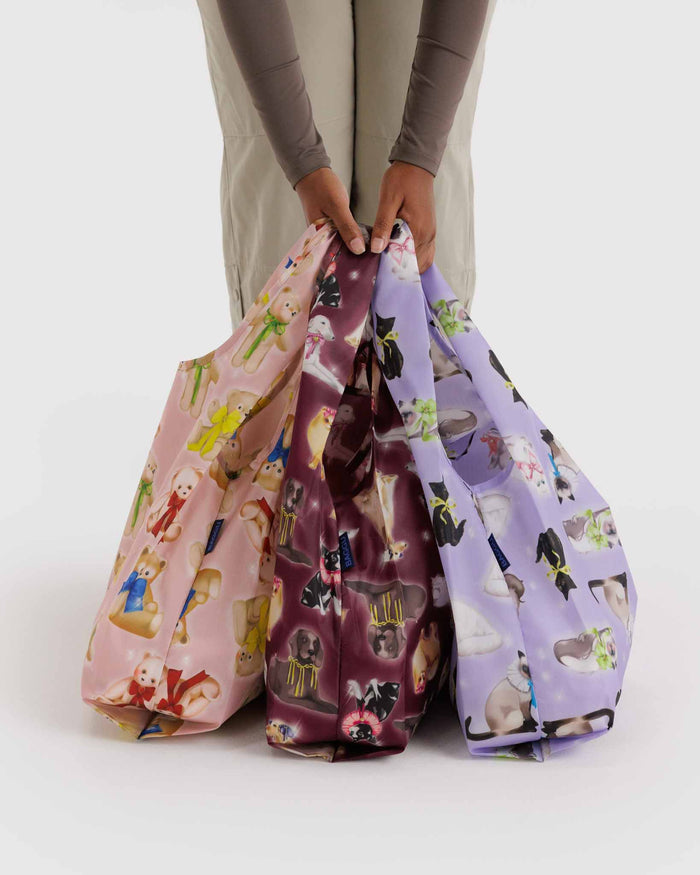 Fancy Animals Standard BAGGU Set of 3 | BAGGU | Standard BAGGU Set of 3