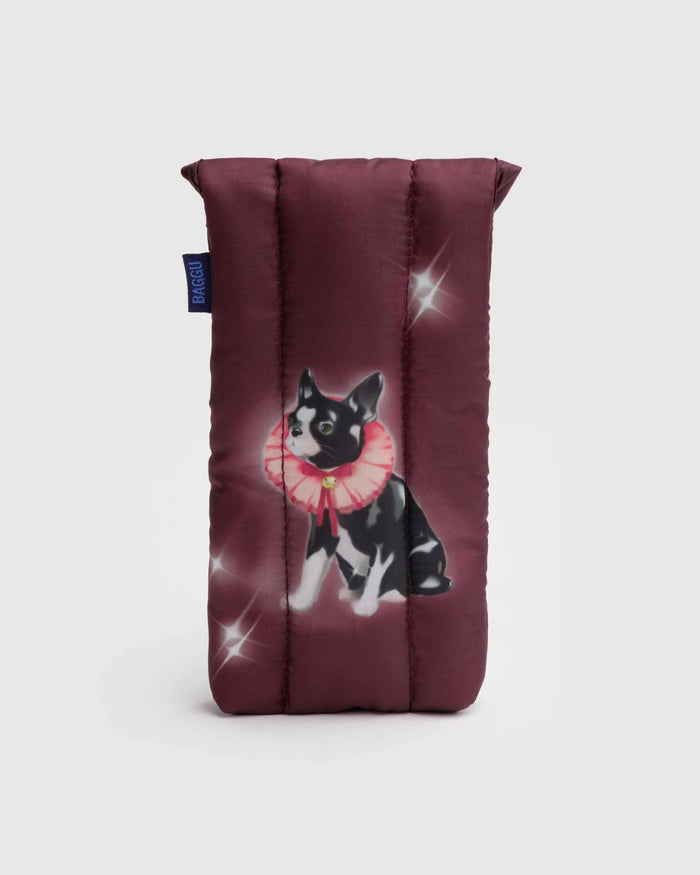 Fancy Dogs Puffy Glasses Sleeve | BAGGU | Puffy Glasses Sleeve