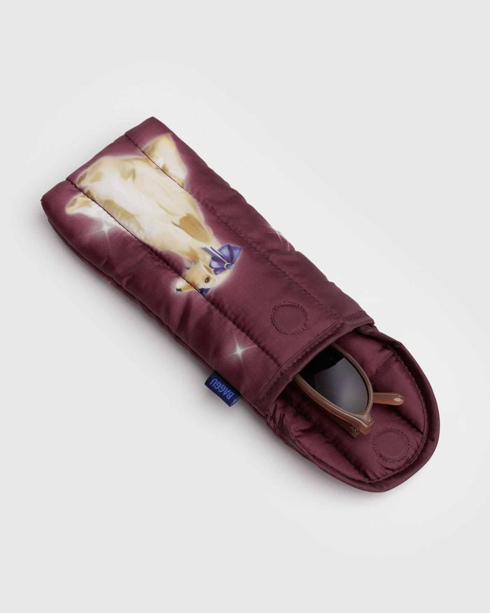 Fancy Dogs Puffy Glasses Sleeve | BAGGU | Puffy Glasses Sleeve