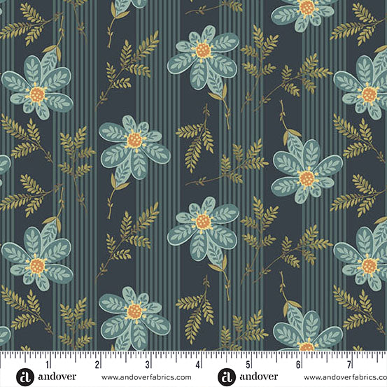 Farmers Daughter - Midnight Apron Strings - Andover Fabrics