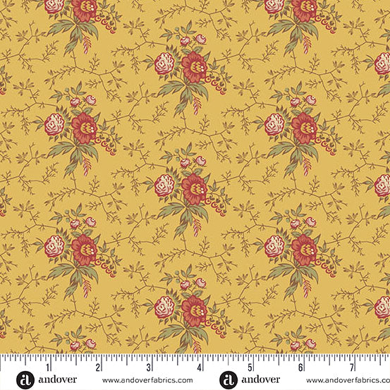 Farmers Daughter - Spanish Moss Bramble - Andover Fabrics