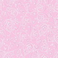 Fields O Faith -  Pink Scroll - P&B Textiles - FOFA6076-P