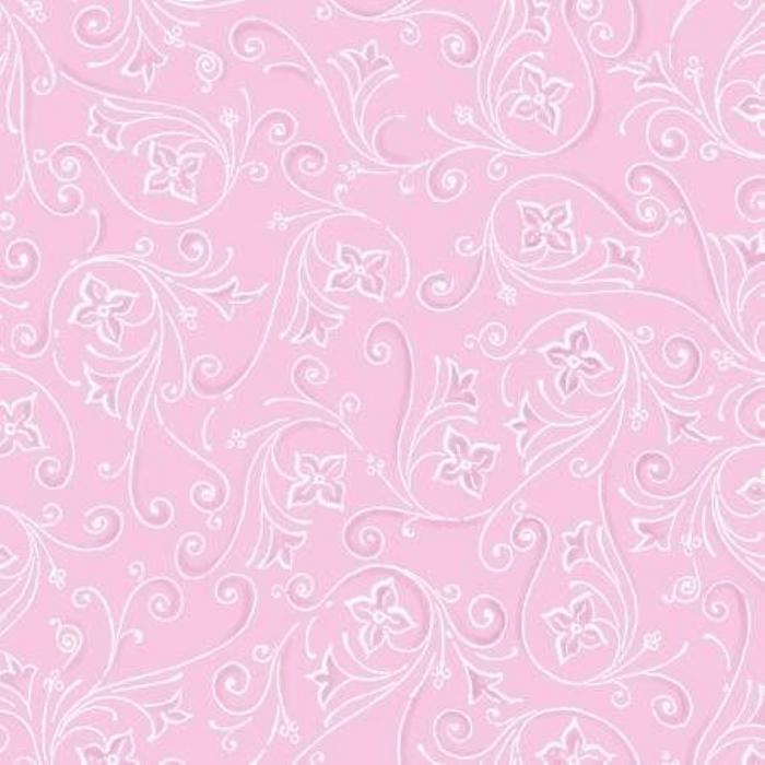 Fields O Faith -  Pink Scroll - P&B Textiles - FOFA6076-P