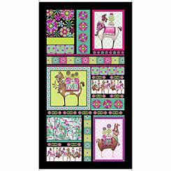 Fiesta Boho - Llama Panel -30784- Qt Fabrics