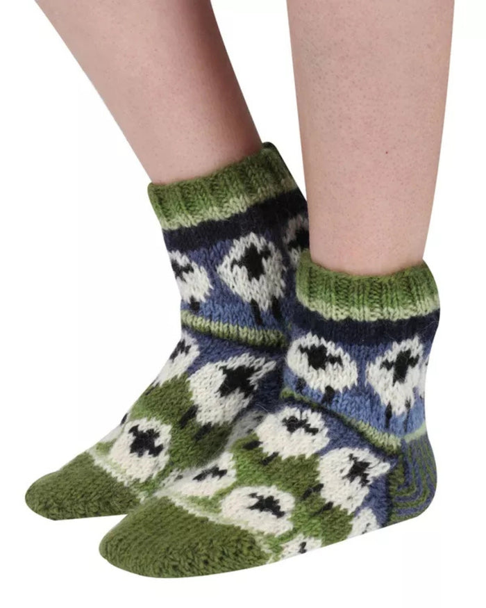 Flock of Sheep Sofa Socks Pachamama