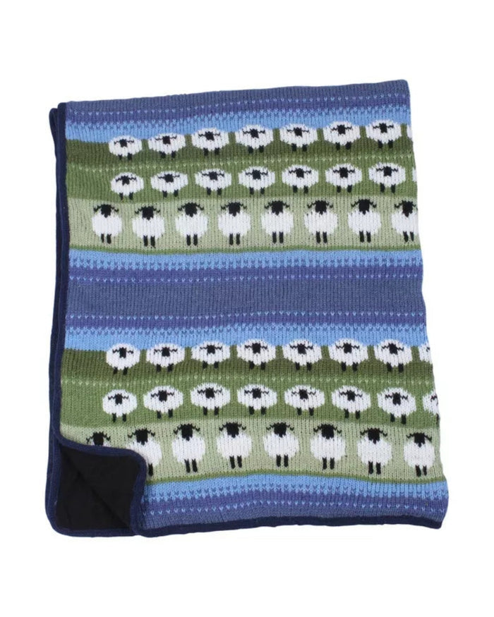 Flock of Sheep Throw Pachamama