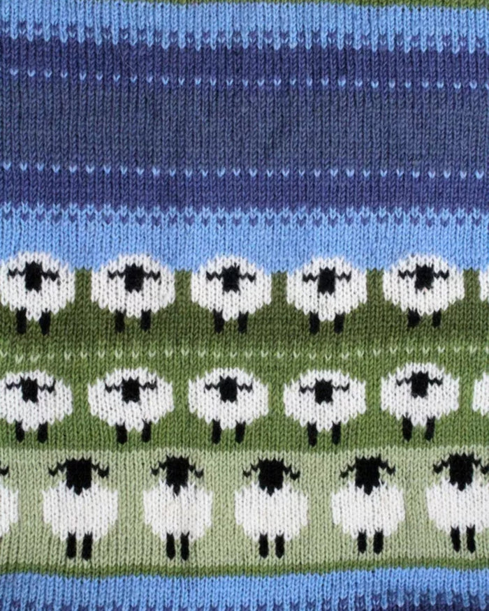 Flock of Sheep Throw Pachamama