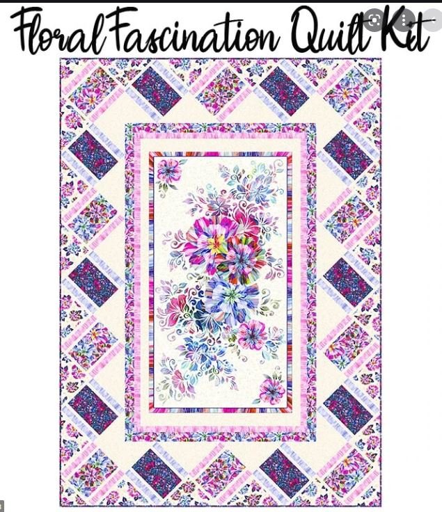 Floral Fascination - Pine Tree4 Country Quilts - Pattrn 4066A 06E