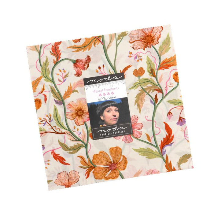 Floral Fondant 14130LC Layer Cake  Moda Precuts