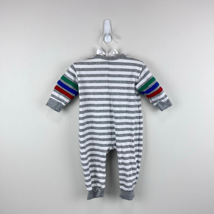 Florence Eiseman Stripe Knit Robot Longall 9 Months