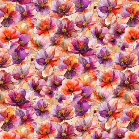Flourish - Mimosa - Hoffman Fabrics - X5625H-384