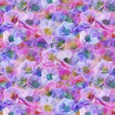 Flourish - Multi - Hoffman Fabric - X5629H-130