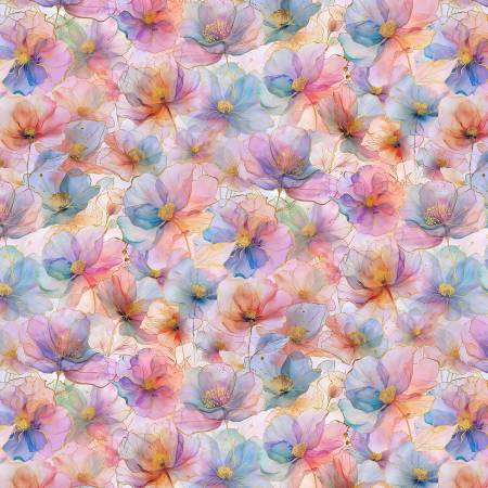 Flourish - Pastel - Hoffman Fabrics - X5625H-135
