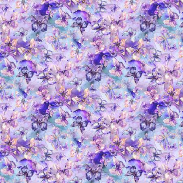 Flourish - Violet -  Hoffman Fabrics - X5630H-81