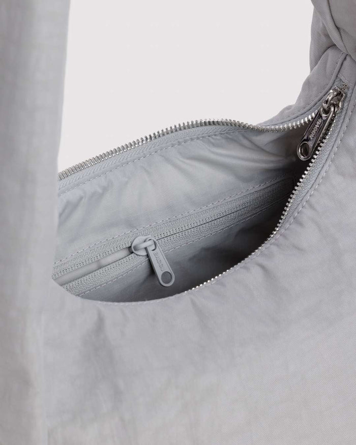 Fog Small Nylon Meringue Bag | BAGGU | Small Nylon Meringue Bag