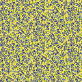 Frogs & Fronds - Scroll - Yellow And Blue- 29292-S