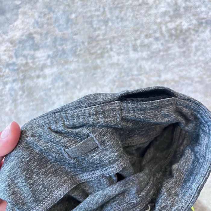Gap Charcoal Gray GapFit Side Stripe Sport Leggings M