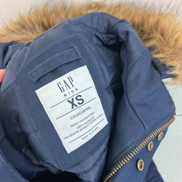 Gap Kids ColdControl Utility Parka Elysian Blue XS 4-5