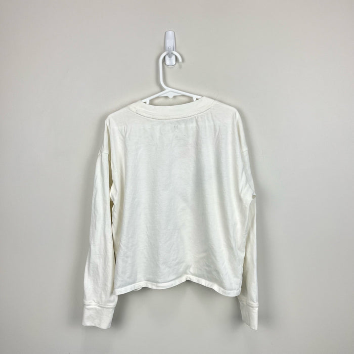 Gap Kids Double Rainbow Sequin T-Shirt Long Sleeve Medium 8