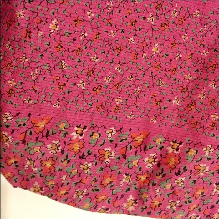 Gap Toddler Girl Pink Floral Short-Sleeve Dress 2T