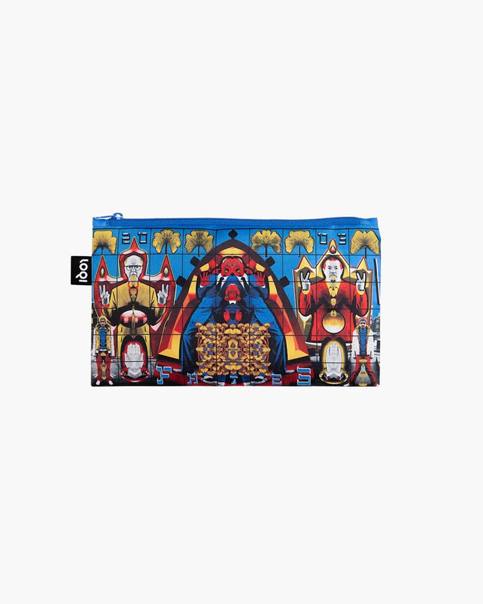 GILBERT & GEORGE Death, Hope, Life, Fear Recycled Zip Pockets | LOQI | Zip Pockets