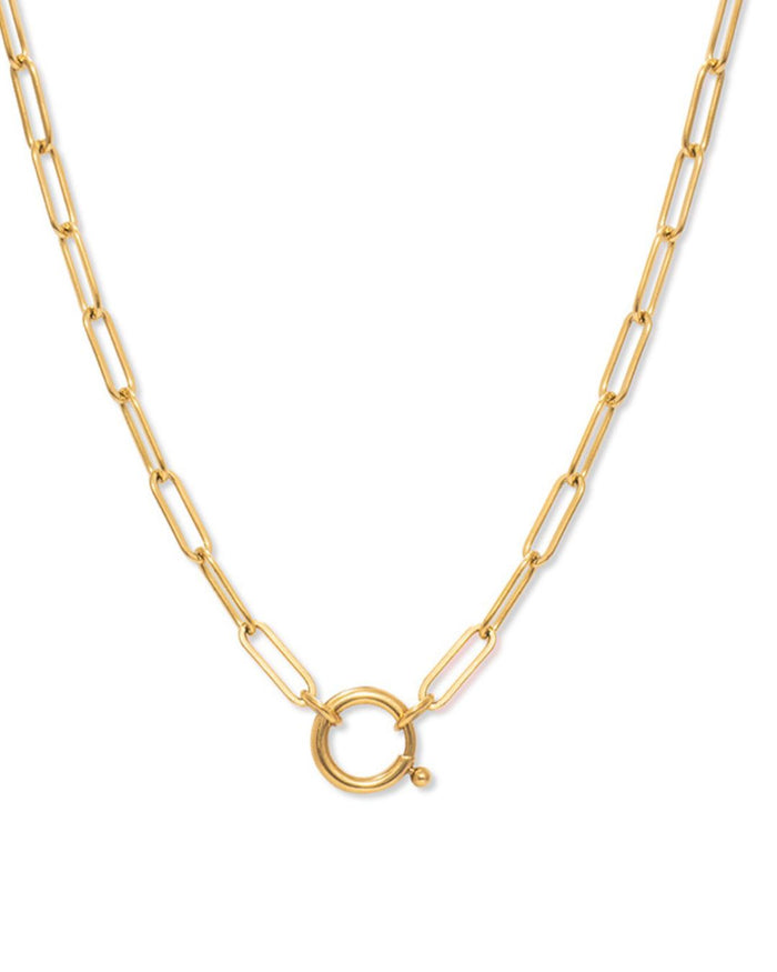 Gold Brooke Necklace