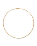 Gold Delicate Rope Chain Necklace