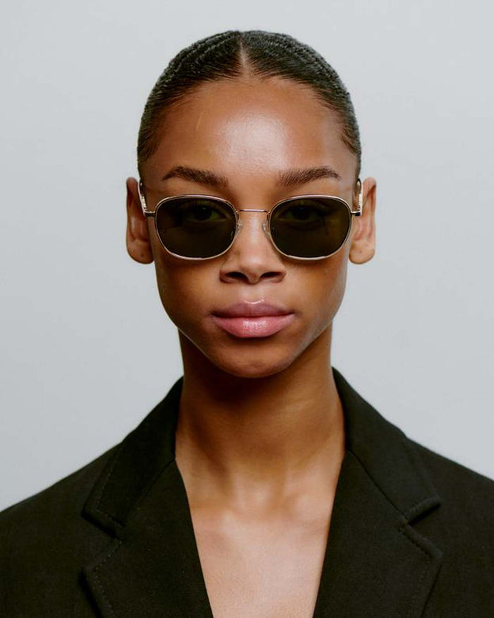 Gold Hello Sunglasses