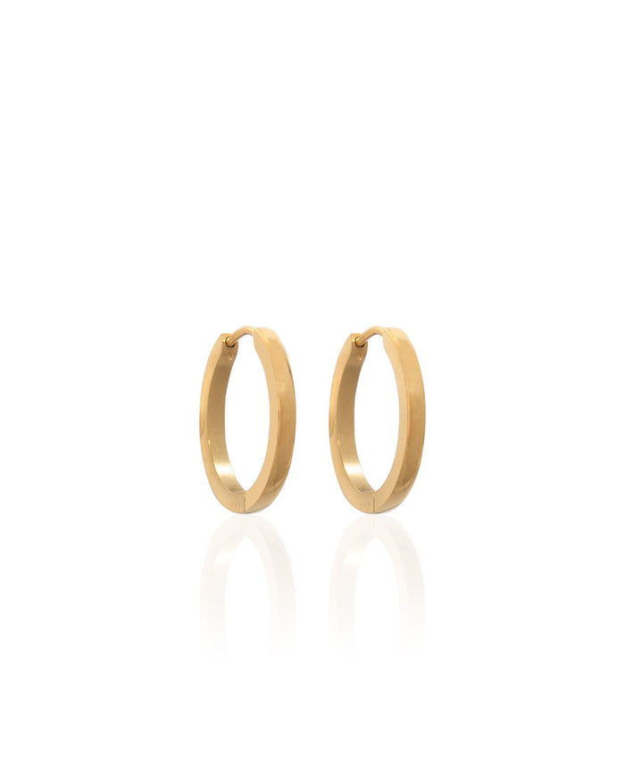 Gold Lennox Hoops