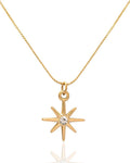 Gold Star Necklace