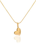 Gold Tiny Heart Necklace