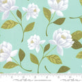 Goldenrod Raleigh - Floral Aqua - 36050 13  - Moda