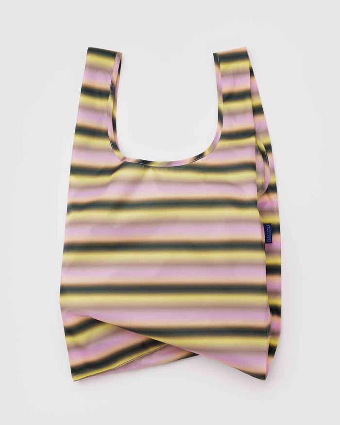 Gradient Stripe Pink & Yellow Standard BAGGU | BAGGU | Standard Baggu